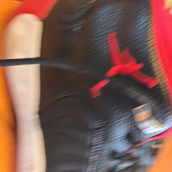 Black Sneakers with Red and Blue Accents - Picture 3 of 9